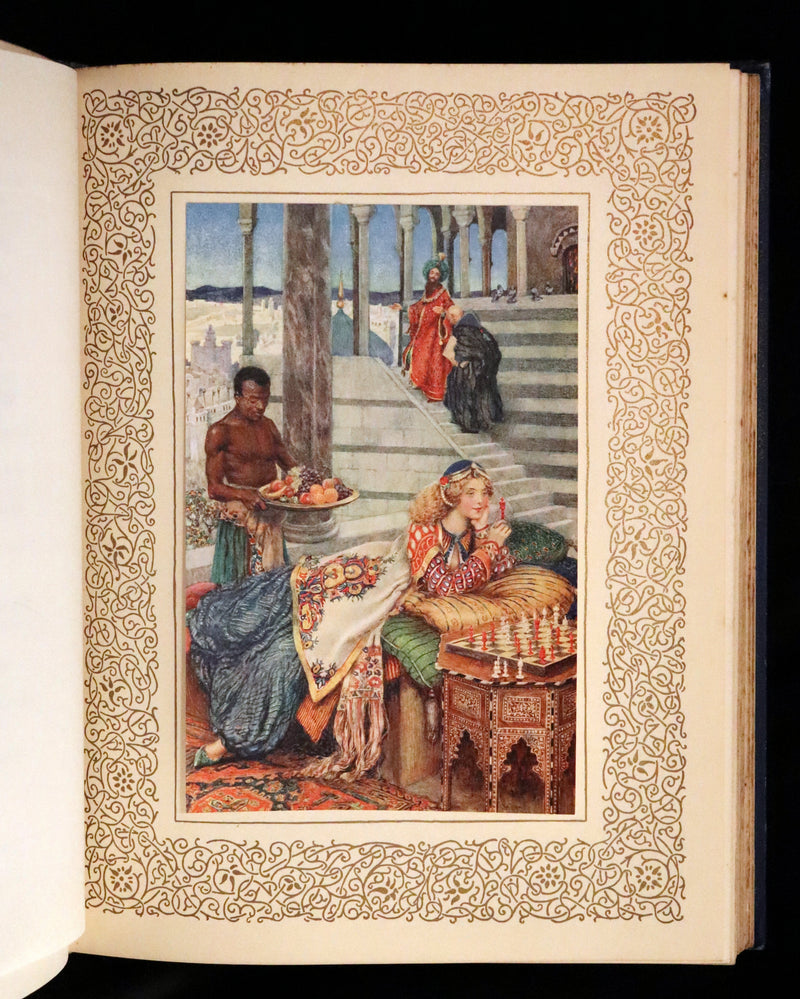 1911 1stED Illustrated by Pre-Raphaelite Eleanor Fortescue Brickdale - Idylls of the King Arthur.
