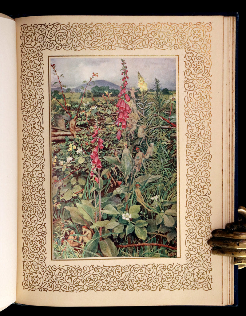 1911 1stED Illustrated by Pre-Raphaelite Eleanor Fortescue Brickdale - Idylls of the King Arthur.