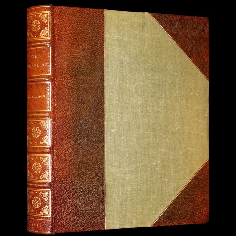 1944 Rare Book in Morocco - The Yearling by Marjorie Kinnan Rawlings, illustrated by N. C. Wyeth.