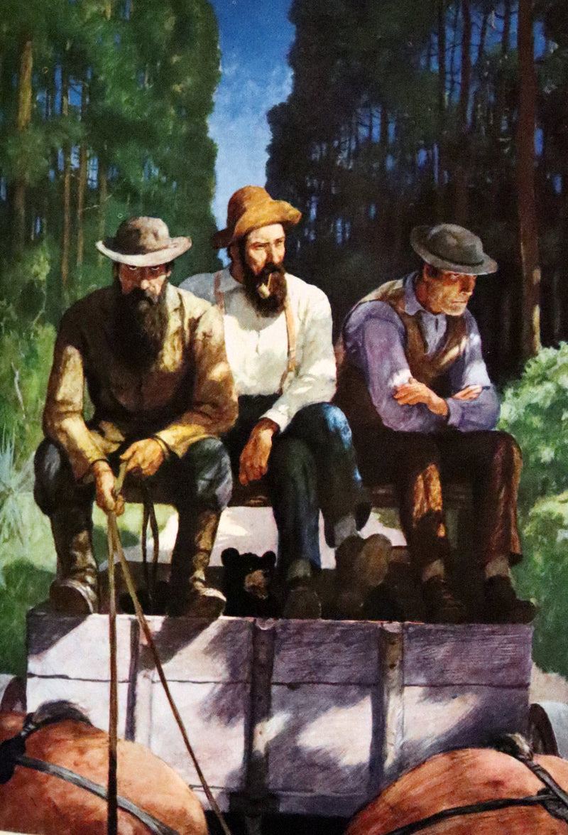 1944 Rare Book in Morocco - The Yearling by Marjorie Kinnan Rawlings, illustrated by N. C. Wyeth.