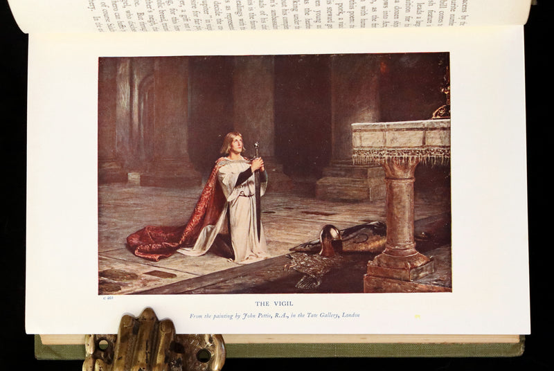 1912 Rare Book - Romance and Legend of Chivalry by A. R. Hope Moncrieff. Illustrated.