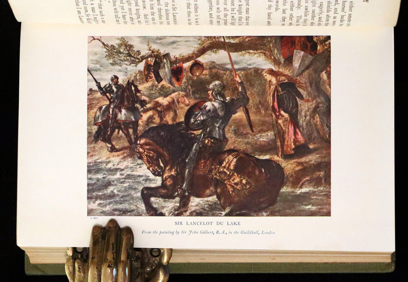 1912 Rare Book - Romance and Legend of Chivalry by A. R. Hope Moncrieff. Illustrated.