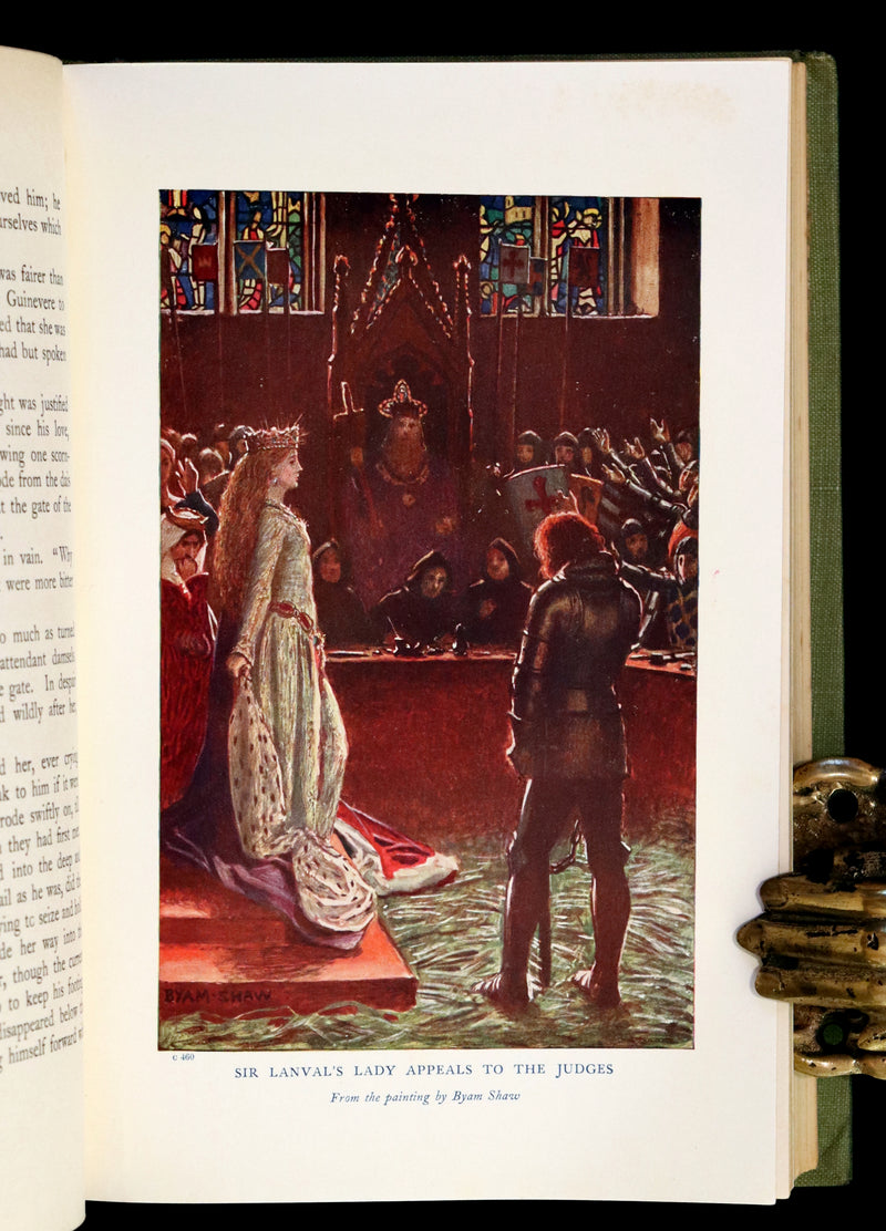 1912 Rare Book - Romance and Legend of Chivalry by A. R. Hope Moncrieff. Illustrated.