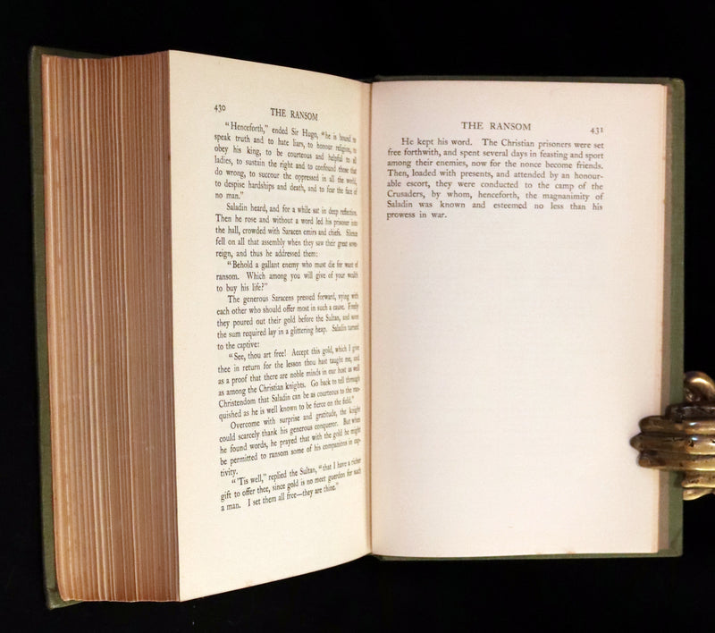 1912 Rare Book - Romance and Legend of Chivalry by A. R. Hope Moncrieff. Illustrated.