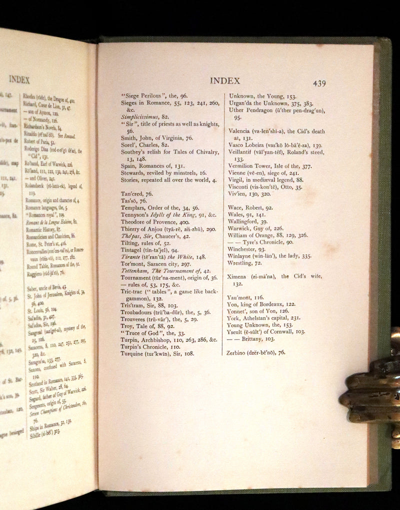 1912 Rare Book - Romance and Legend of Chivalry by A. R. Hope Moncrieff. Illustrated.