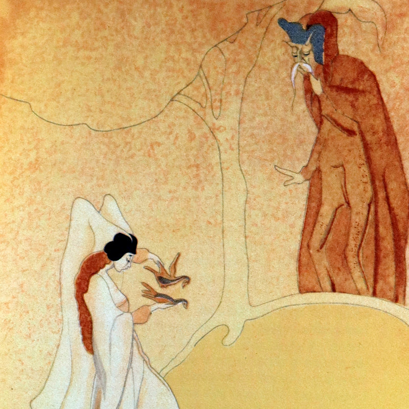 1926 Limited Curiosa bound by Bayntun - Balzac's Ten Droll Tales illustrated by Jean de Bosschère.