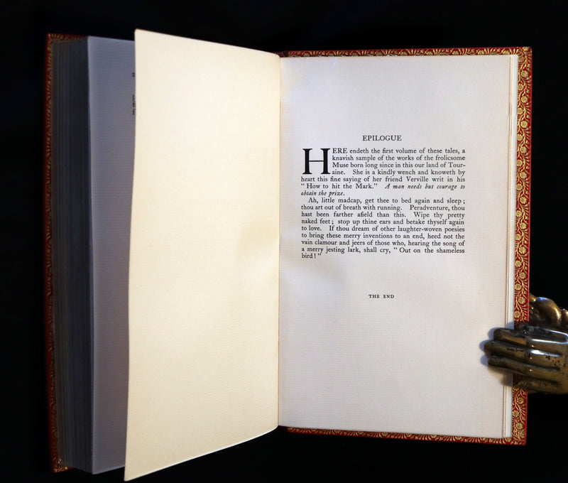 1926 Limited Curiosa bound by Bayntun - Balzac's Ten Droll Tales illustrated by Jean de Bosschère.