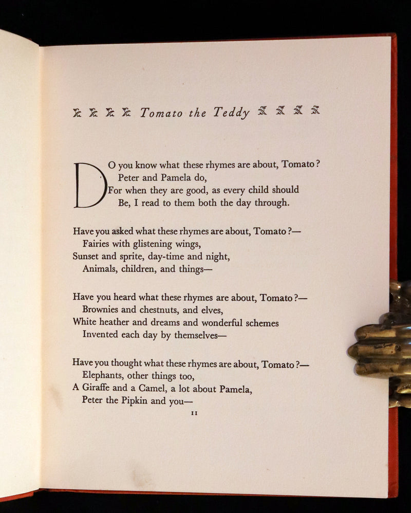 1931 First Edition inscribed by the Author - Furry Folk & Fairies by Margery Hart, Illustrated by Elizabeth Bevan & Norman Hart.