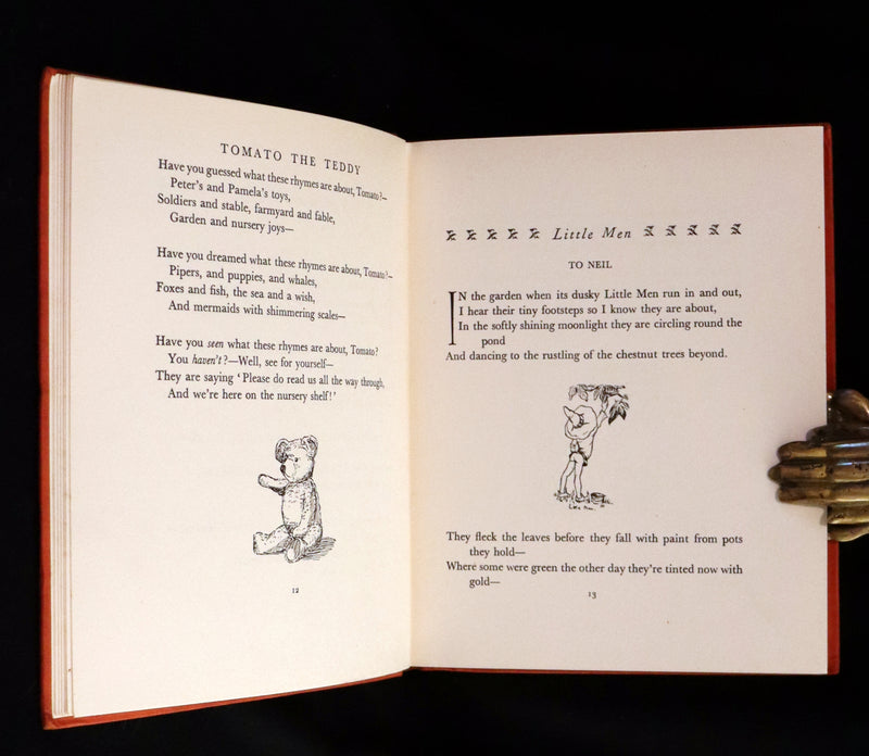 1931 First Edition inscribed by the Author - Furry Folk & Fairies by Margery Hart, Illustrated by Elizabeth Bevan & Norman Hart.