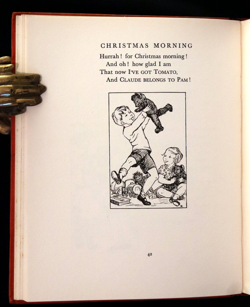 1931 First Edition inscribed by the Author - Furry Folk & Fairies by Margery Hart, Illustrated by Elizabeth Bevan & Norman Hart.