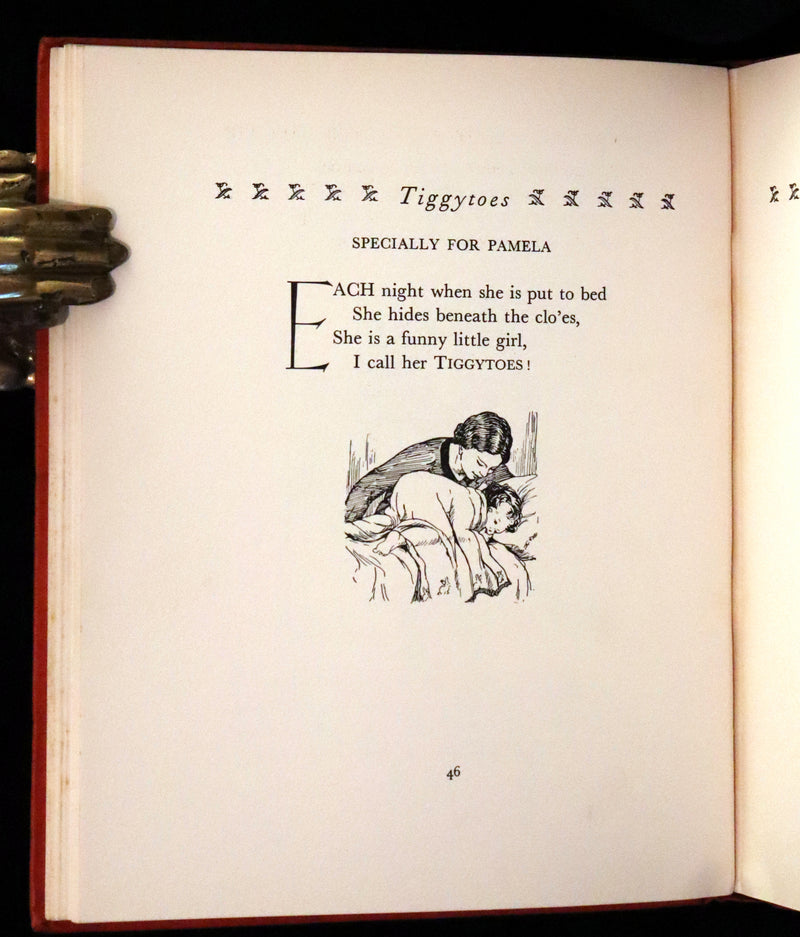 1931 First Edition inscribed by the Author - Furry Folk & Fairies by Margery Hart, Illustrated by Elizabeth Bevan & Norman Hart.