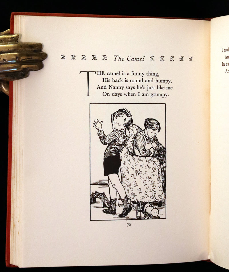 1931 First Edition inscribed by the Author - Furry Folk & Fairies by Margery Hart, Illustrated by Elizabeth Bevan & Norman Hart.