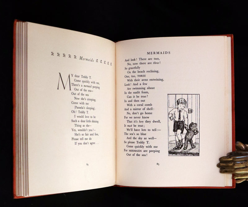1931 First Edition inscribed by the Author - Furry Folk & Fairies by Margery Hart, Illustrated by Elizabeth Bevan & Norman Hart.