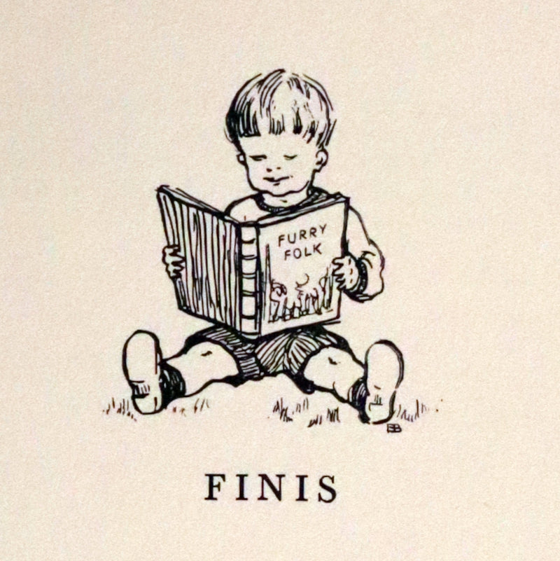 1931 First Edition inscribed by the Author - Furry Folk & Fairies by Margery Hart, Illustrated by Elizabeth Bevan & Norman Hart.