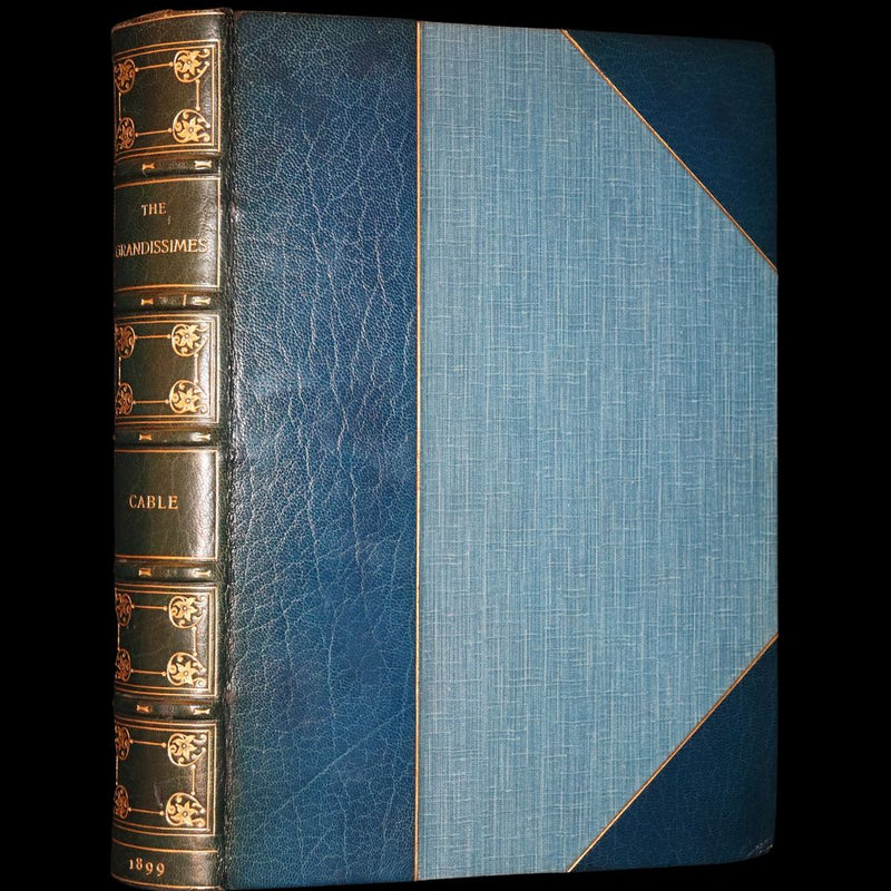 1899 Scarce Edition bound by Bayntun - Story of Creole Life in New Orleans, The Grandissimes by G. W. Cable.