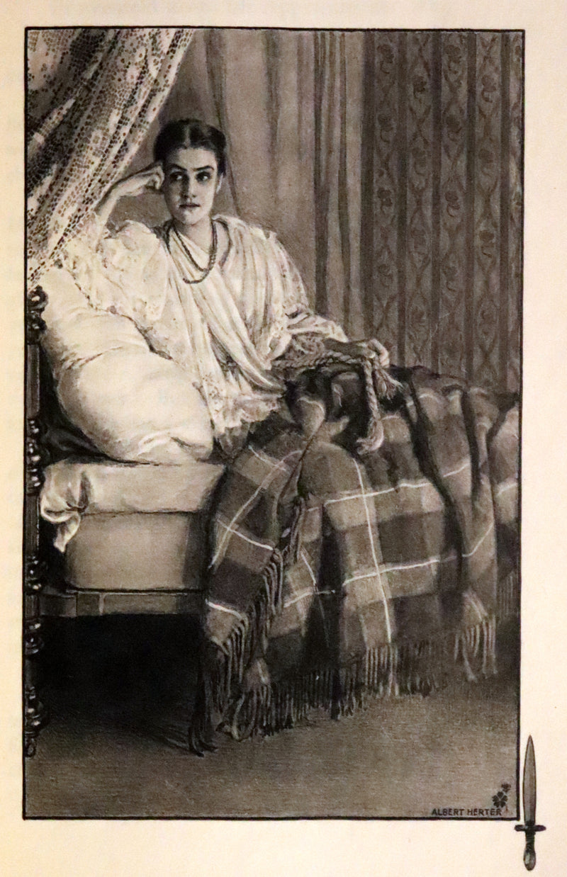 1899 Scarce Edition bound by Bayntun - Story of Creole Life in New Orleans, The Grandissimes by G. W. Cable.
