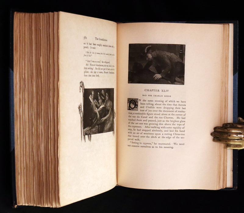1899 Scarce Edition bound by Bayntun - Story of Creole Life in New Orleans, The Grandissimes by G. W. Cable.