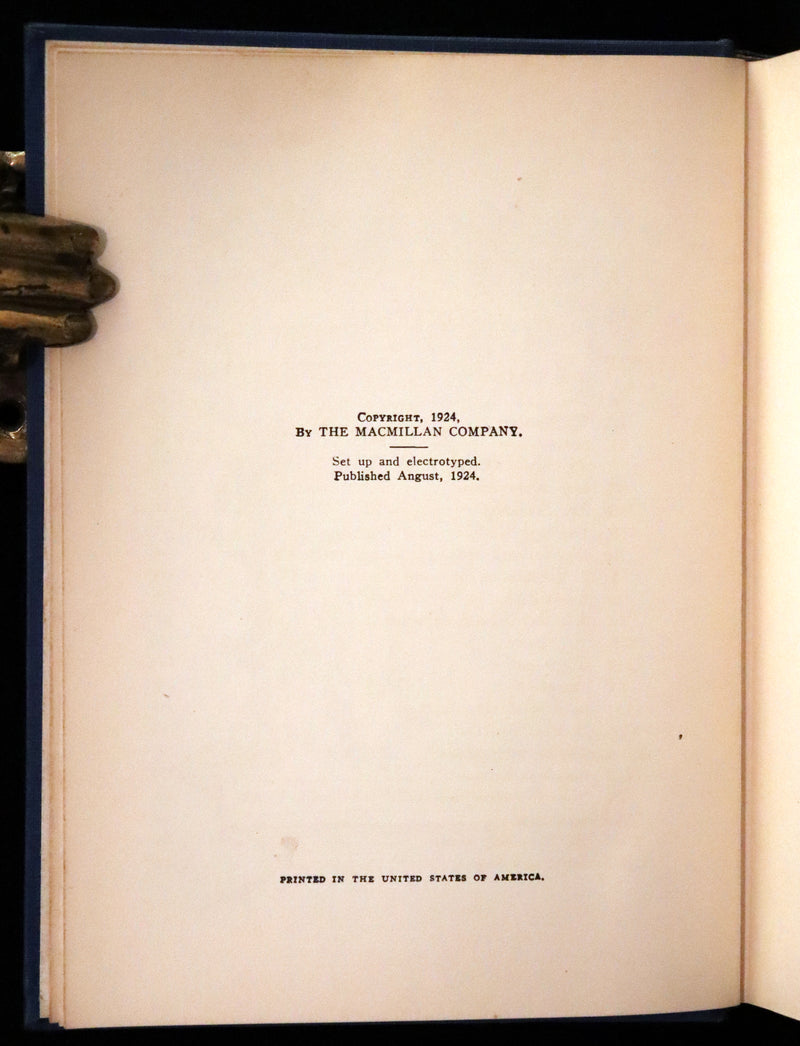 1924 Rare First Edition - At The Back of The North Wind Illustrated by Francis Donkin Bedford.