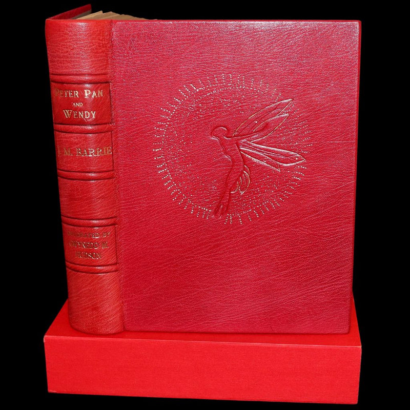 1931 Exquisite Binding - Peter Pan & Wendy. First Illustrated Edition by Gwynedd Hudson.