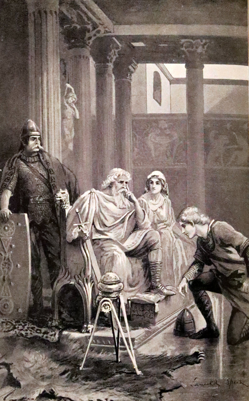 1904 Scarce First Edition - A Prince of Cornwall In The Days Of King Ina Of Wessex Illustrated by Lancelot Speed.