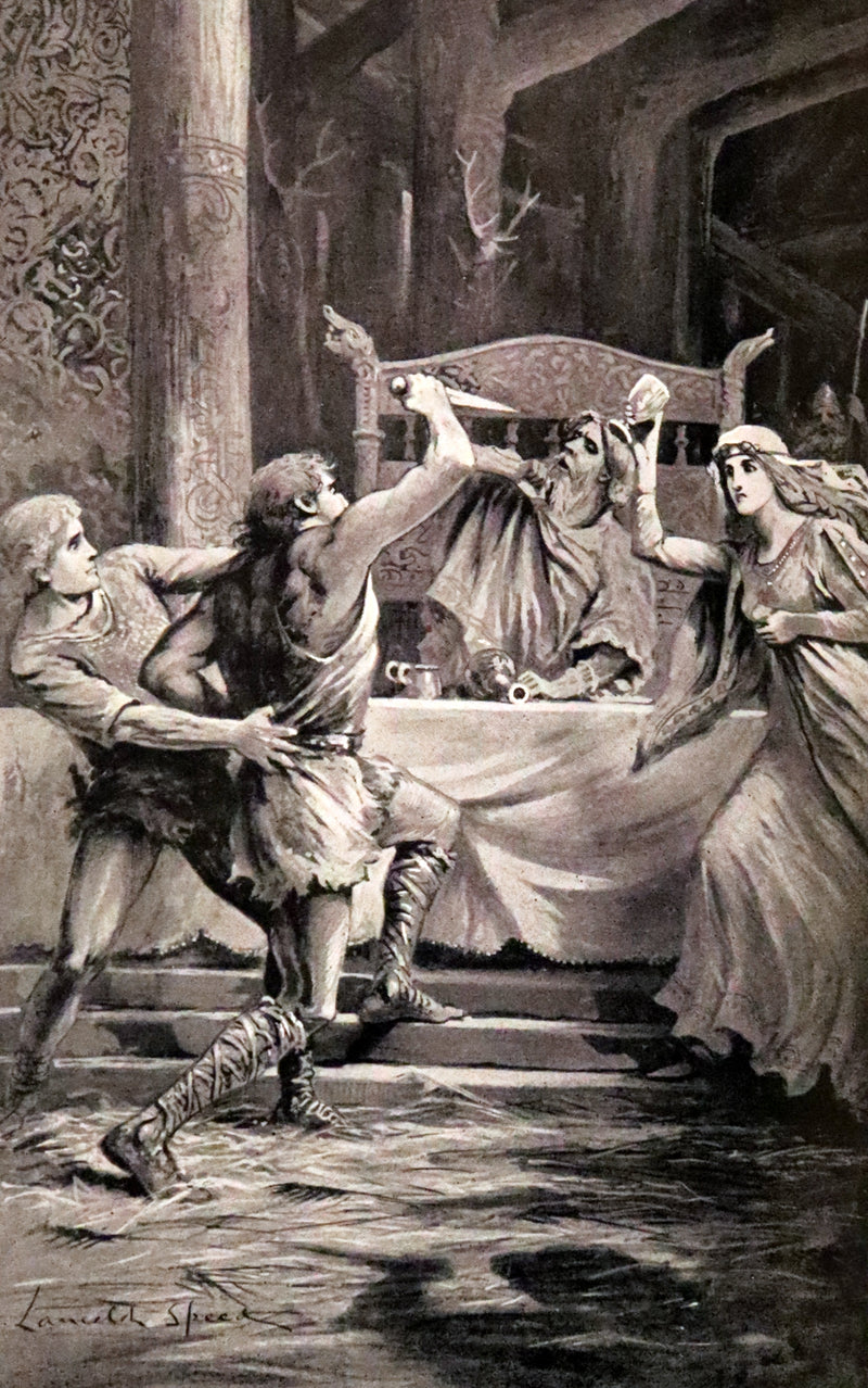 1904 Scarce First Edition - A Prince of Cornwall In The Days Of King Ina Of Wessex Illustrated by Lancelot Speed.