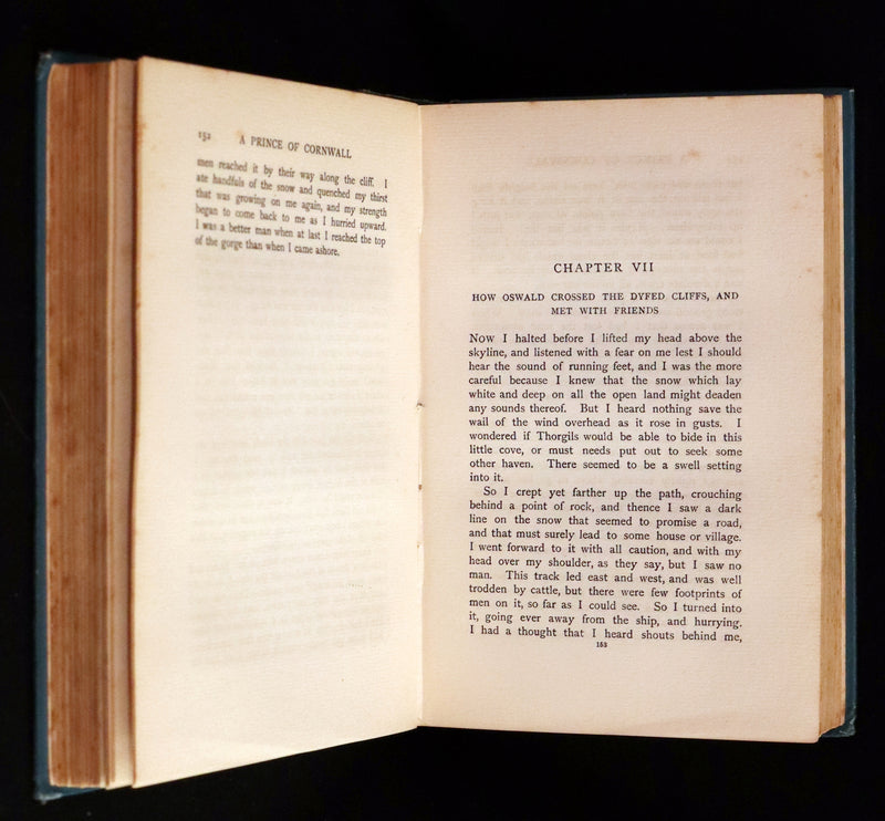 1904 Scarce First Edition - A Prince of Cornwall In The Days Of King Ina Of Wessex Illustrated by Lancelot Speed.