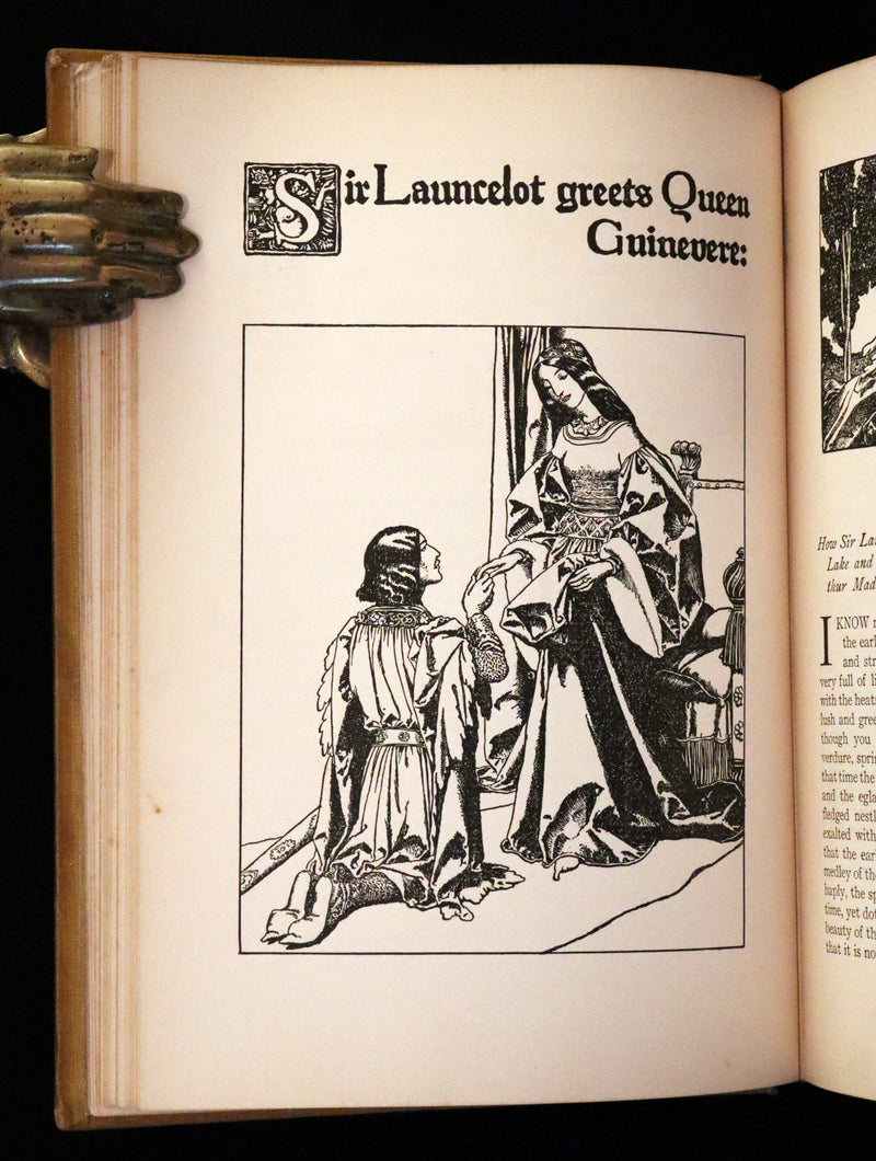 1905 Rare First Edition - King Arthur Tales, The Story of the Champions of the Round Table by Howard Pyle.