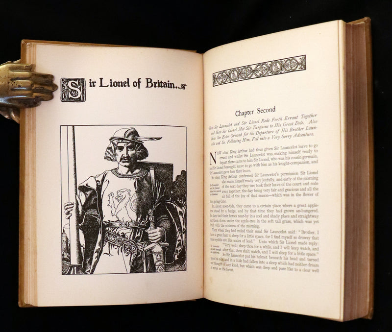 1905 Rare First Edition - King Arthur Tales, The Story of the Champions of the Round Table by Howard Pyle.