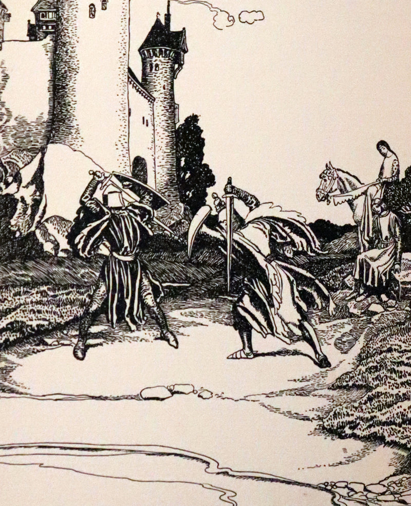 1905 Rare First Edition - King Arthur Tales, The Story of the Champions of the Round Table by Howard Pyle.