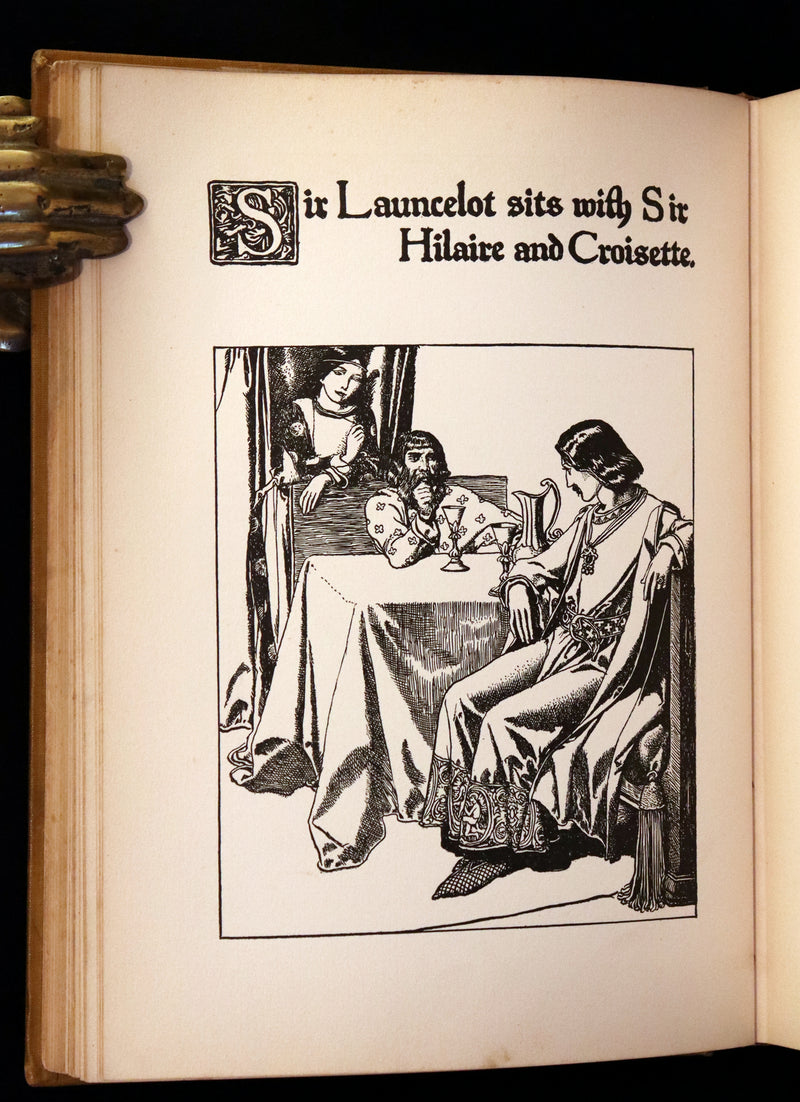 1905 Rare First Edition - King Arthur Tales, The Story of the Champions of the Round Table by Howard Pyle.