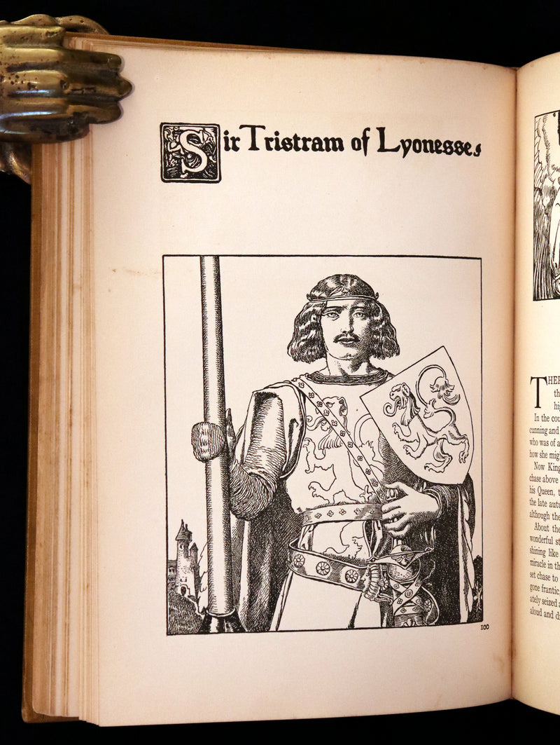 1905 Rare First Edition - King Arthur Tales, The Story of the Champions of the Round Table by Howard Pyle.