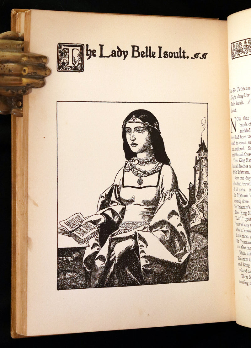 1905 Rare First Edition - King Arthur Tales, The Story of the Champions of the Round Table by Howard Pyle.