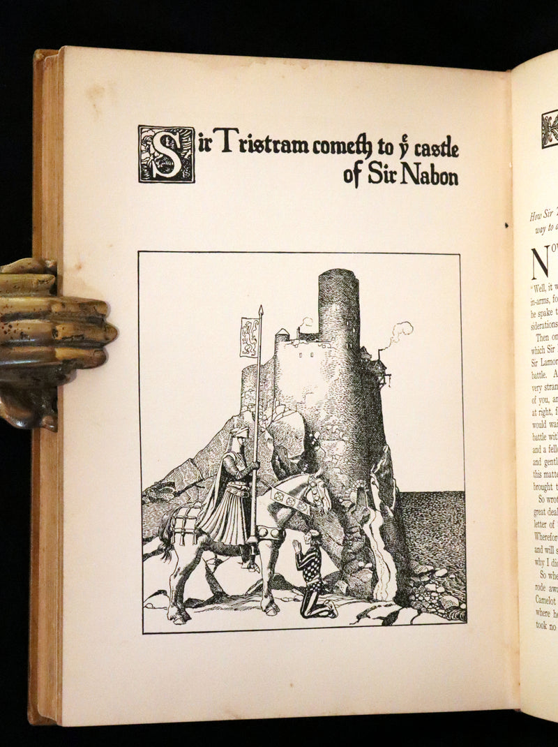 1905 Rare First Edition - King Arthur Tales, The Story of the Champions of the Round Table by Howard Pyle.