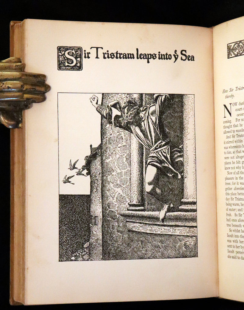 1905 Rare First Edition - King Arthur Tales, The Story of the Champions of the Round Table by Howard Pyle.