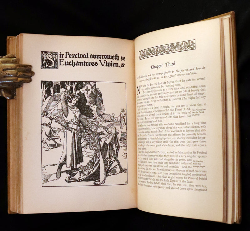 1905 Rare First Edition - King Arthur Tales, The Story of the Champions of the Round Table by Howard Pyle.