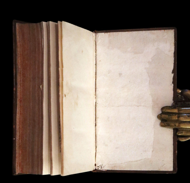 1698 Rare Latin Book ~ Poems of Jean-Baptiste de Santeul - Joannis Baptistae Santolii Victorini Operum Omnium.