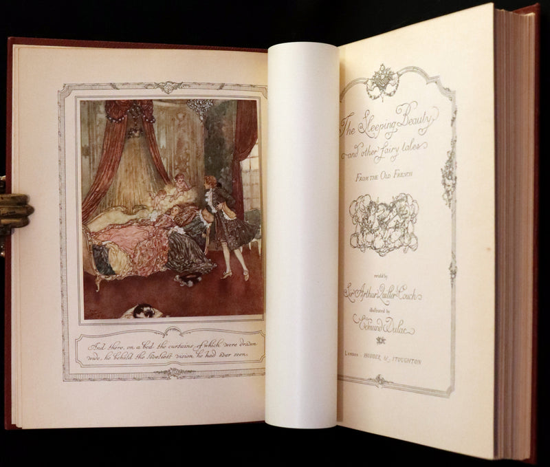 1910 Rare First Edition - Edmund Dulac's Sleeping Beauty and Other Fairy Tales. Illustrated.