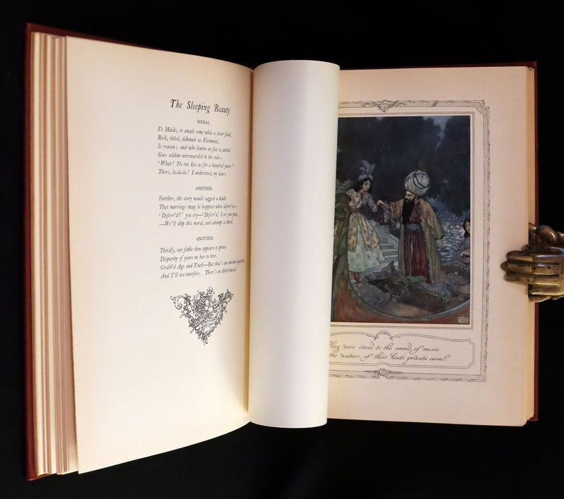 1910 Rare First Edition - Edmund Dulac's Sleeping Beauty and Other Fairy Tales. Illustrated.