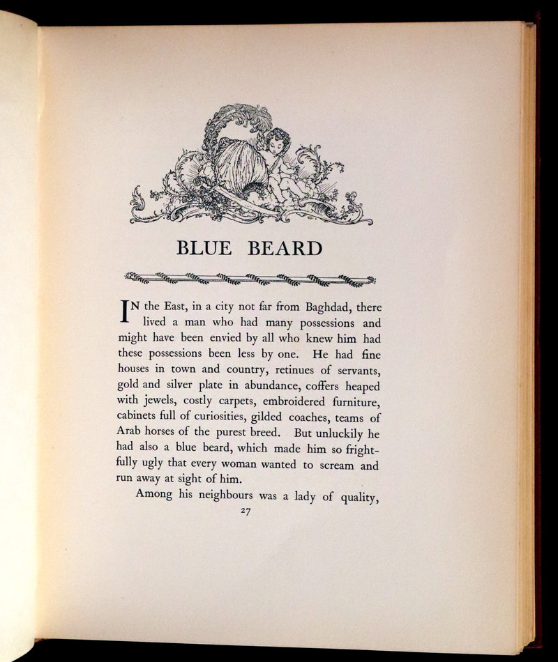 1910 Rare First Edition - Edmund Dulac's Sleeping Beauty and Other Fairy Tales. Illustrated.