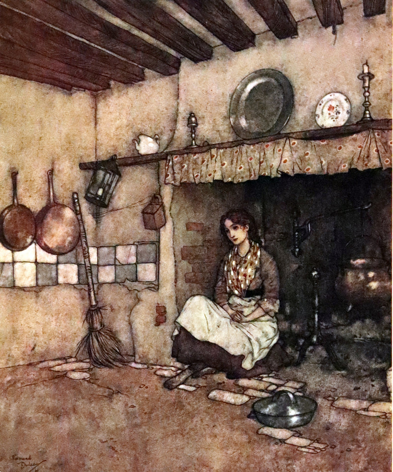 1910 Rare First Edition - Edmund Dulac's Sleeping Beauty and Other Fairy Tales. Illustrated.