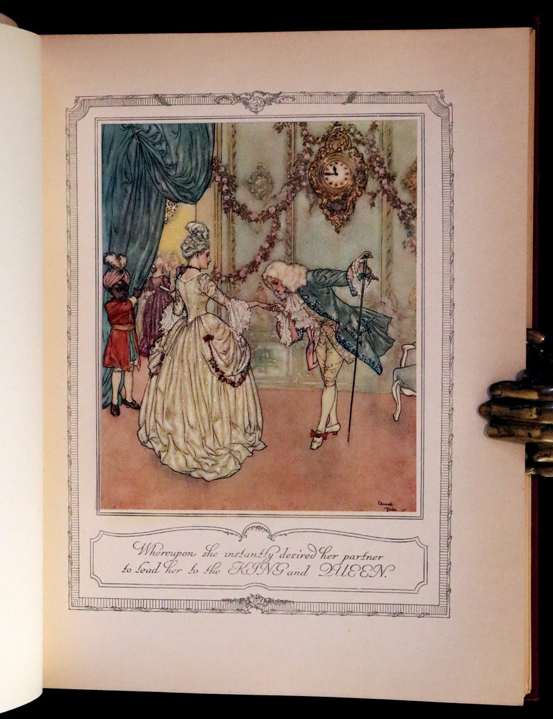 1910 Rare First Edition - Edmund Dulac's Sleeping Beauty and Other Fairy Tales. Illustrated.