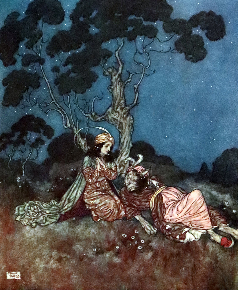 1910 Rare First Edition - Edmund Dulac's Sleeping Beauty and Other Fairy Tales. Illustrated.