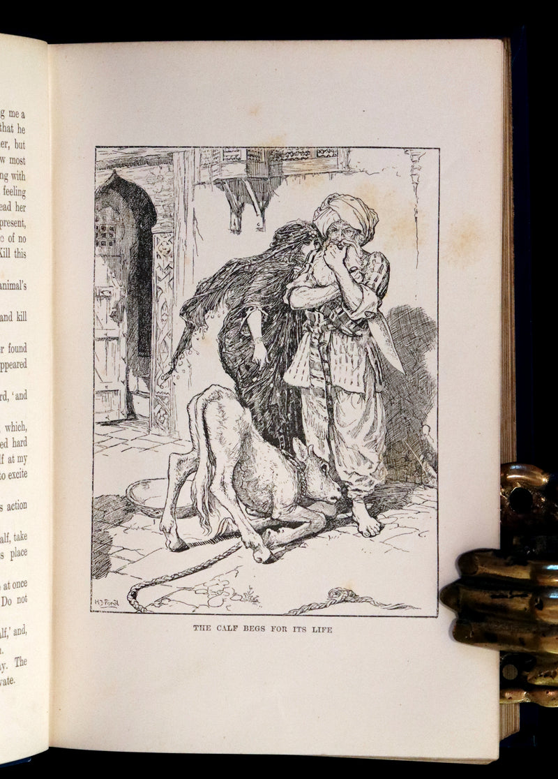 1898 Rare First Edition - The Arabian Nights by Andrew Lang Illustrated by Henry Justice Ford.