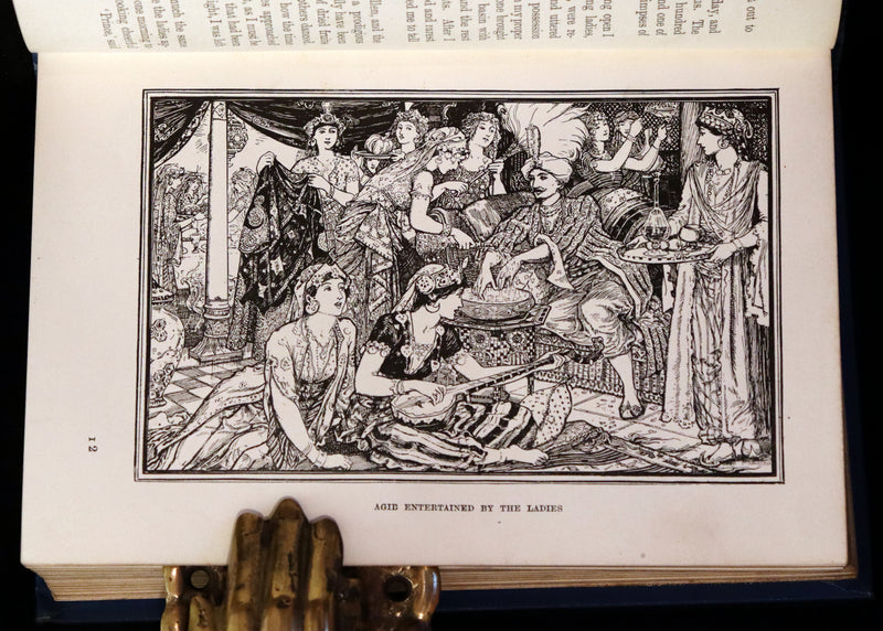 1898 Rare First Edition - The Arabian Nights by Andrew Lang Illustrated by Henry Justice Ford.