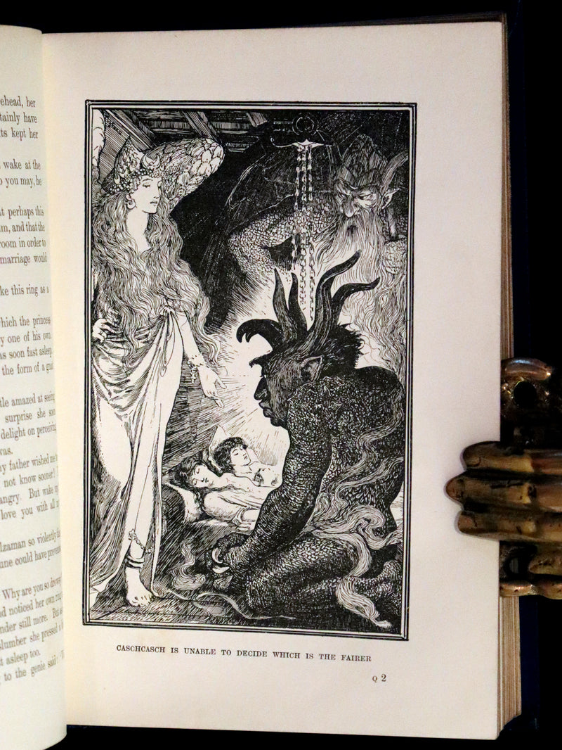1898 Rare First Edition - The Arabian Nights by Andrew Lang Illustrated by Henry Justice Ford.