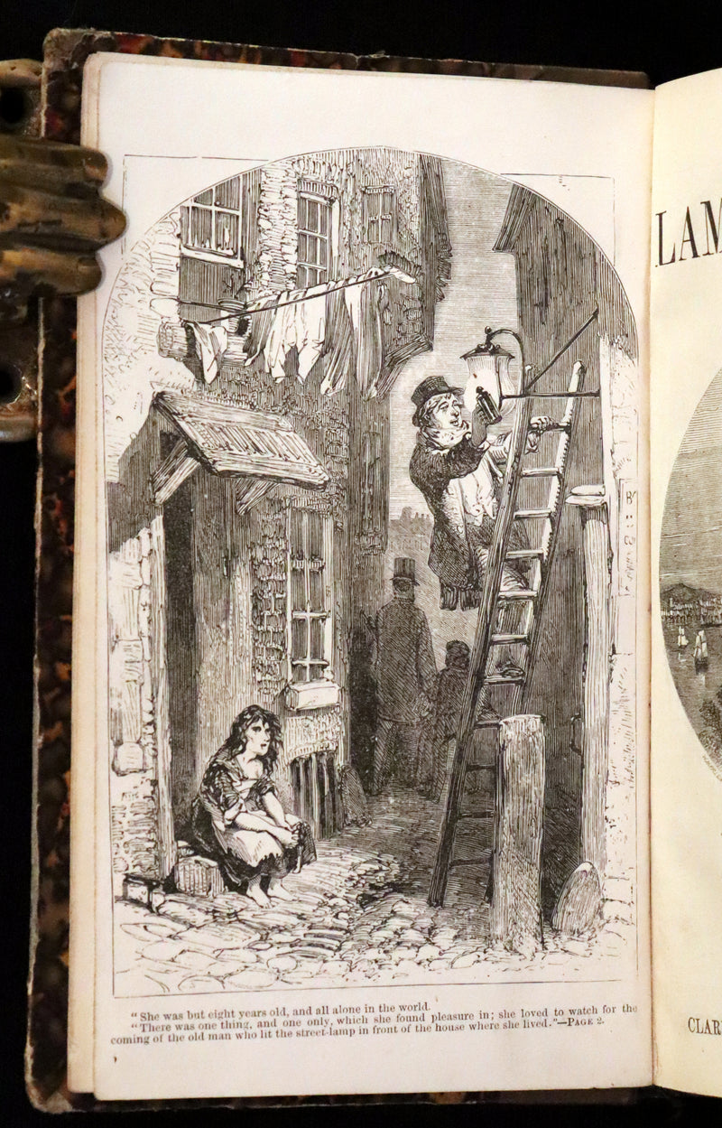 1854 Scarce Victorian First Edition - The Lamplighter by Maria Susanna Cummins.