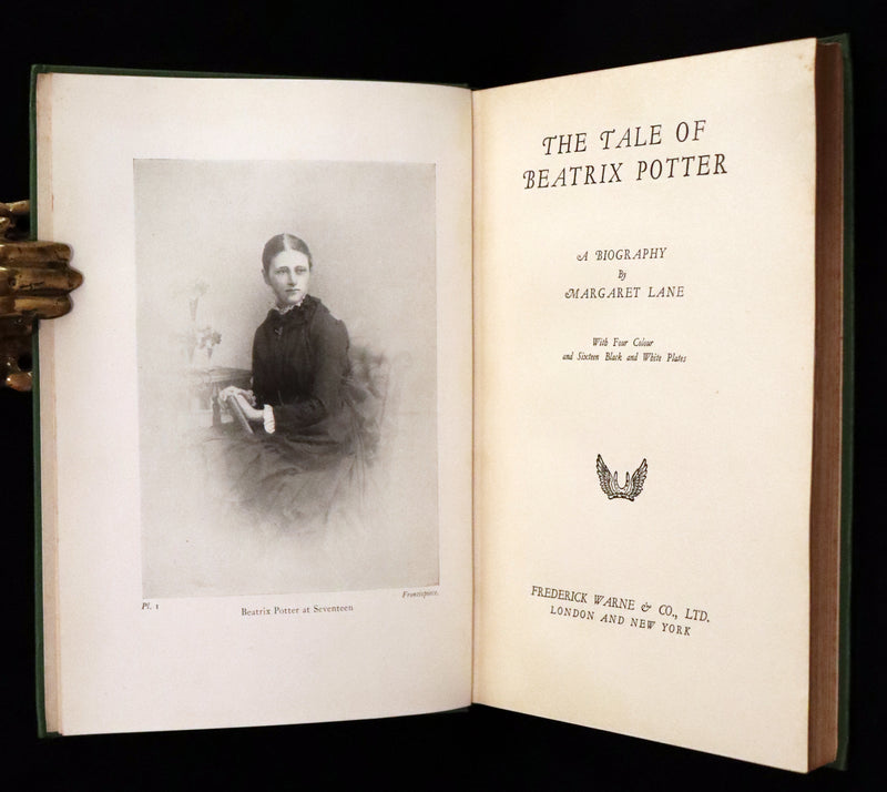 1946 Rare First Edition with Dust jacket - The Tale of Beatrix Potter, A Biography by Margaret Lane.