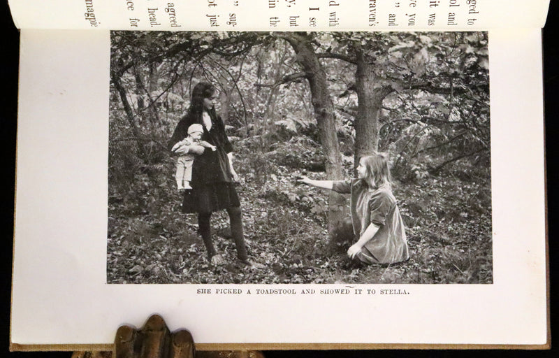 1922 Scarce Book - Finding a Fairy by Carine Cadby with photographs.