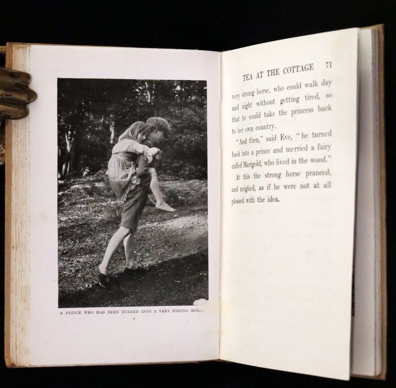 1922 Scarce Book - Finding a Fairy by Carine Cadby with photographs.