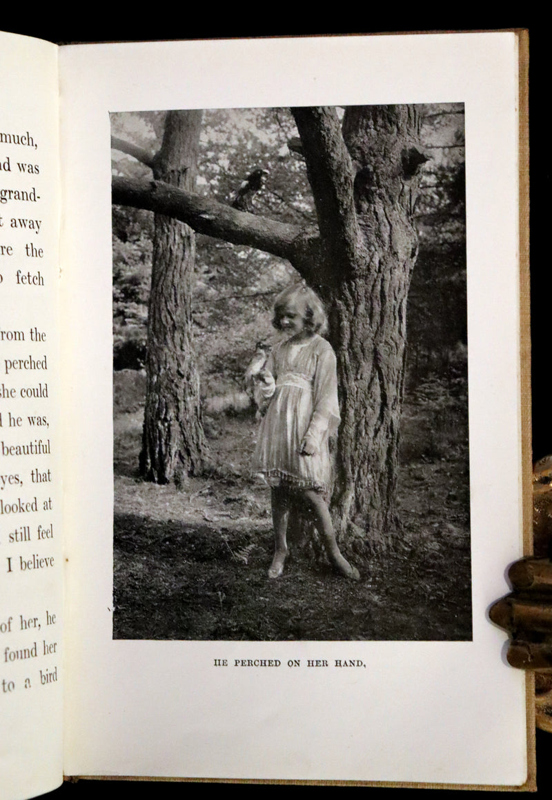 1922 Scarce Book - Finding a Fairy by Carine Cadby with photographs.